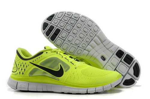 Nike Free Run 5.0 Mens Electric Yellow Black Ireland